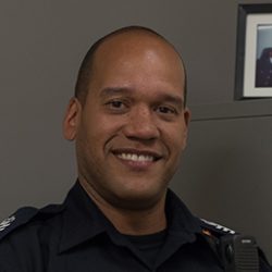 Photo of D'wayne Price in London Police Uniform